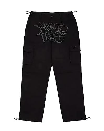 Tcpbgcd Minus Two Retro Printed Baggy Pants Minus Two Cargo Pants Hip Hop Streetwear Loose Joggers TrousersMedium Color 1