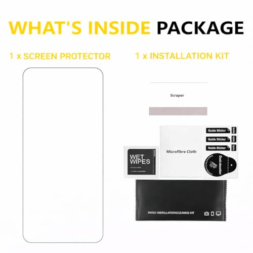 Image of Muchacho Screen Protector Screen Guard for Electric scooter Ather 450x (Not a Tempered Glass) with Easy Installation Kit (Matte Finish)