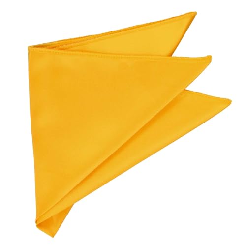 Image of tiemart Solid Color Pocket Squares for Men | For Suits, Perfect for Wedding Parties, 12 x 12 inch / 30 x 30 cm