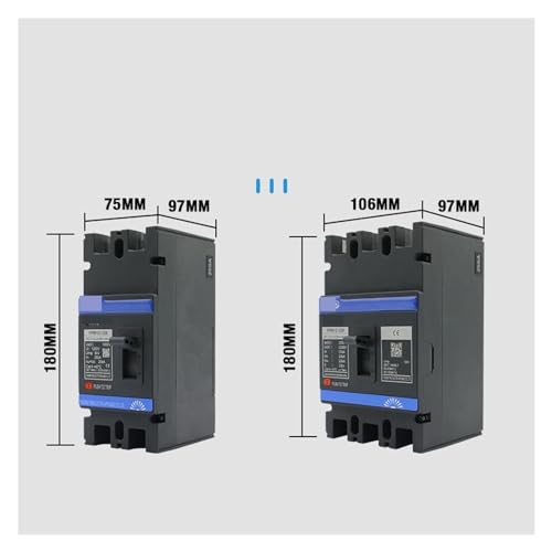 Interrupteur MCCB DC 3P 1500V 200A avec boîtier plastique isolant haute sécurité - 6