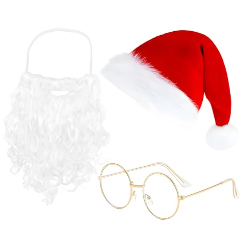 WangVipfei Weihnachtsmann Kostüm，3er-set...