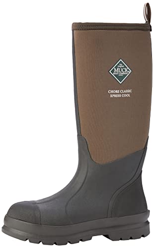 Muck Boots Chore Classic Tall Xpress Cool, Botas de Lluvia Hombre, marrón, 43 EU Cover