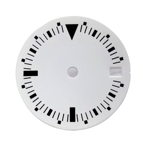 Cadran NH35 calibre 28,5 mm avec pieds ajustés pour montage direct sans colle