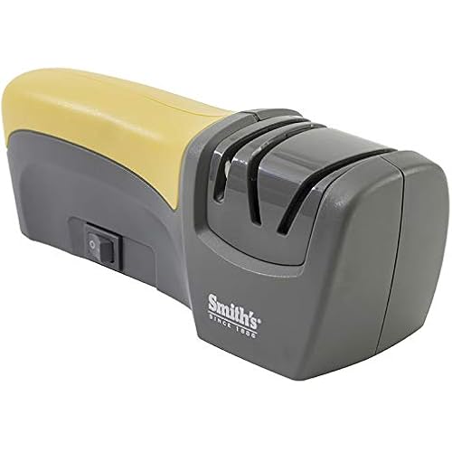 Smith's 50005 Edge Pro Compact Electric Knife Sharpener , Yellow