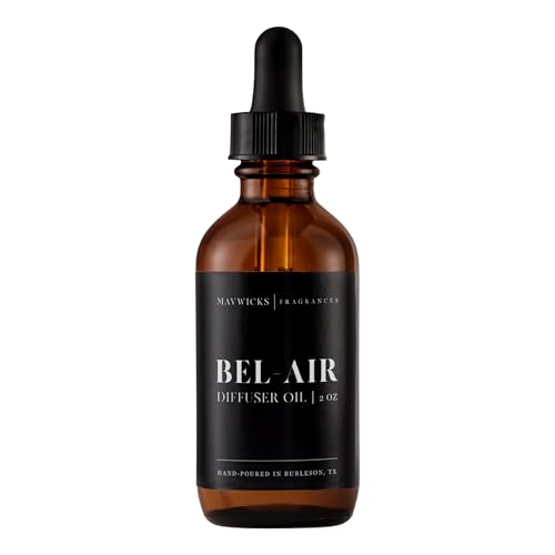 Mavwicks Fragrances Diffuser Oil (Bel-Aire) 2oz Premium Essential Oil Blend for Aromatherapy Diffusers Long-Lasting Luxury Home Fragrance for Living Room Bedroom Office Bathroom & Hotel