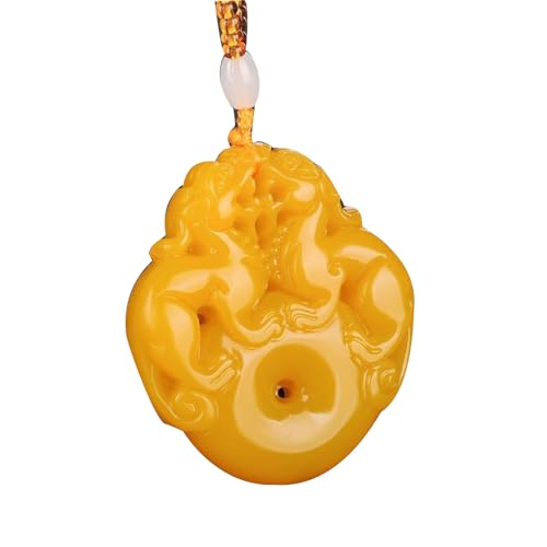 Collier pendentif topaze jaune naturel en argent véritable pour femme élégante
