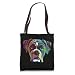 Colourful Boxer Dog Tote Bag