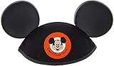 Disney Parks Exclusive - Walt Disney World Classic Mouseketeer Black Patch Ears Hat - Adult Size