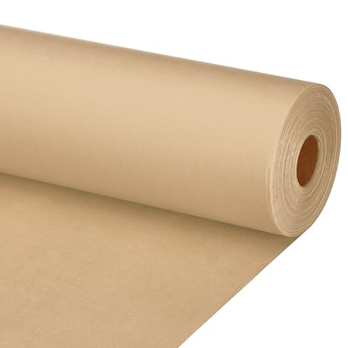 Papier d'emballage 90cm x 40M marron pour emballer facilement de grands objets