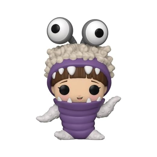 Funko Pop! Disney Pixar: Monsters Inc 20th - Boo With Hood Up - Monstruos, S.A - Figura de Vinilo Coleccionable - Idea de Regalo- Mercancia Oficial - Juguetes para Niños y Adultos - Movies Fans
