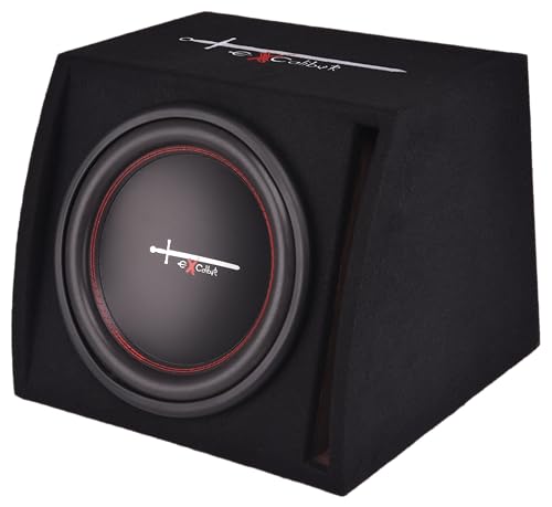 EXCALIBUR X12.1BR Boombox 12-inch 1000W Bass Reflex, Schwarz