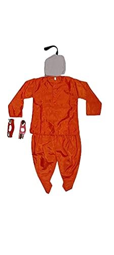 KKALAKRITI Narad Muni Full Dress Up With Khartal And Cloth Choti Fancy Costume For Kids | Orange | Synthetic (4-6 Yr) (B0D4Z9C859) Amazon Price History, Amazon Price Tracker