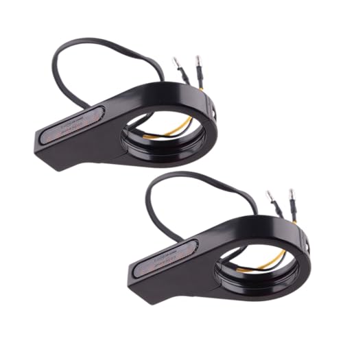 Clignotant LED moto 41mm ambre pour remplacer les indicateurs d'origine 12V avant
