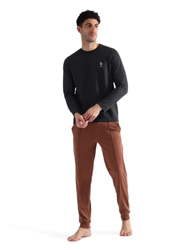 Image of U.S. Polo ASSN. Mens OEE05 Pure Cotton Oversized Lounge T-Shirt