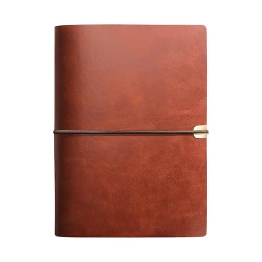 Leder Notizbuch A5 Nachfüllbar, Lederbuch Nachfüllbares Leder-tagebuch, Ringbuch Leder Notizbuch Tagebuch, Vintage Nachfüllbar Notizbuch, für Mädchen, Jungen, Frauen, Männer, A5 23x17cm, Braun