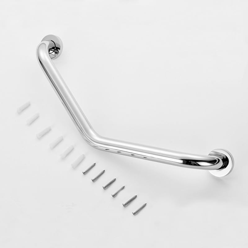 Uchwyt łazienkowy do uchwytu, poręcze do łazienki, 43 cm, wytrzymała łazienka, wanna, poręcz ręczna, bezpieczny, antypoślizgowy uchwyt dla osób niepełnosprawnych, poręcz toaletowa