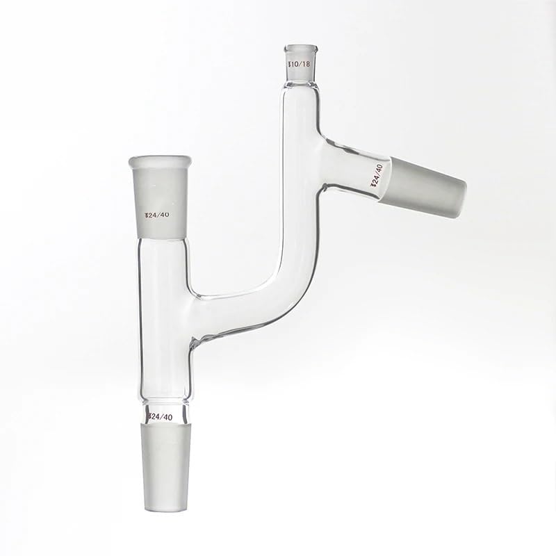 Testa di distillazione - Tubo di frazionamento in vetro borosilicato for uso di laboratorio(LH-121-011)