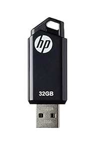 HP v150w 32 GB USB 2.0 Flash Drive (Black)