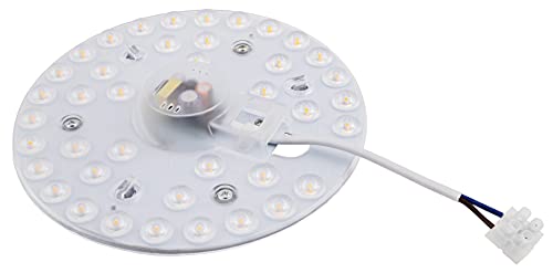 McShine - LED Modul Umrüstsatz für Deckenleuchten und Wandleuchten | Magnethalterung, Ø16,5cm, 20W, 2.000 lm, 4000K, neutralweiß