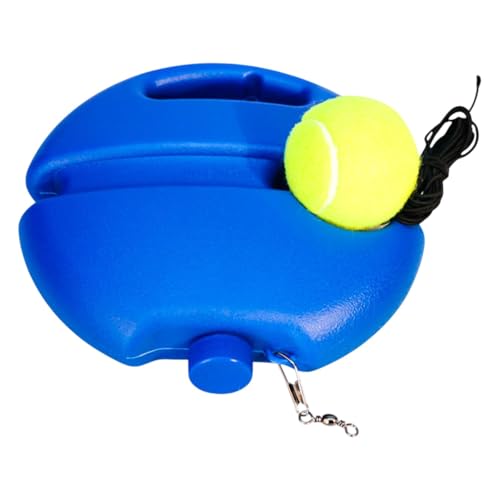 Pokronc Rebote de tenis, kit de práctica de tenis, equipo de entrenamiento de tenis, ayuda con la práctica de servir, mejora el trabajo de pies, , 21 cm, para adultos, hombres y mujeres