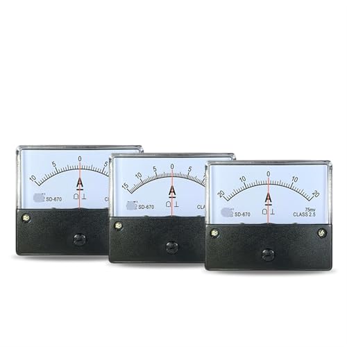 Ampèremètre SD670 avec zéro central bidirectionnel DC -200A To 200A - 2
