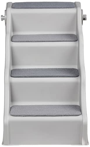 Amazon Basics Foldable Steps For Dogs And Cats, Grey #TOP1