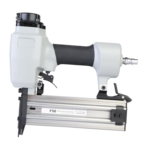 Pistola Sparachiodi, Pistola Sparachiodi Pneumatica Industriale F50 For Falegname Con Martello E Misuratore