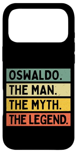 Oswaldo The Man The Myth The Legend �ʔ������� �X�}�z�P�[�X iPhone 17 Pro Max �p