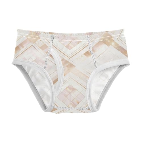 KLL Rose Gold Pink Glitter Little Boys Comfort Briefs Underwear Cute Children Panties