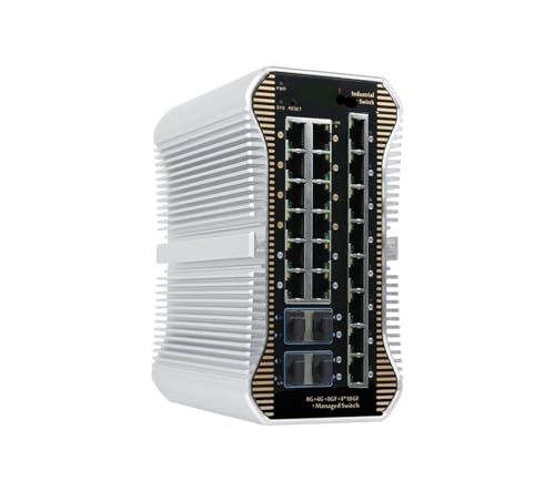 Switch Ethernet 1000 Mbps 24 Puertos Marca YUANFAHHH