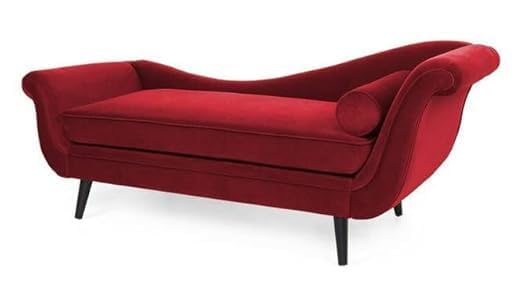 Image of Rosewood 2-Seater Settee Sofa Diwan Couch for Home and Living Room