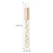 30PCS Crystal Lash Extension Cleanser Shampoo Brushes Peel Off Blackhead Brush Remover Tool,Nose Pore Deep Cleaning Brush For Eyelash Extensions (glittler gold)
