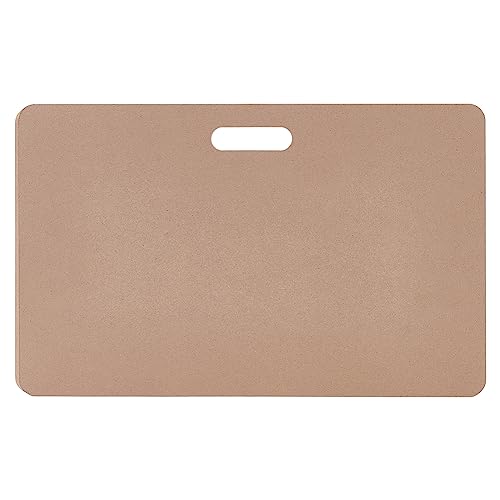 BENECREAT 15.7x9.8 inch Portable Clay Wedging Board, Soft Clay DIY Board with Built-in Handle for Ceramic, Clay Crafts, Hand DIY, Painting Board Pad, 12mm Thick