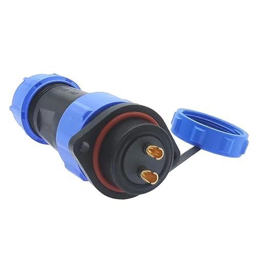 Conector SP21 3 pin impermeable cable alimentación macho hembra IP68
