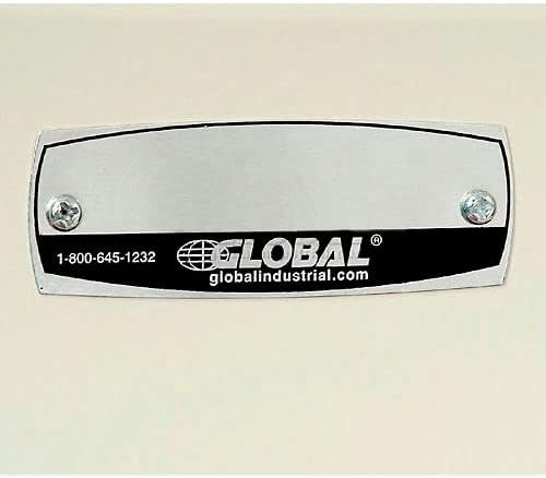 Miniatura 4 de Global Industrial Armario de un solo nivel 12x15x72 1 puerta, sin ensamblar, bronceado