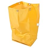 Garneck Haushaltswagentasche Canvas 6 Praktische mit für Metallösen Umweltfreundliche Ersatzbeutel und Reinigungswagen Reinigung für Hotels