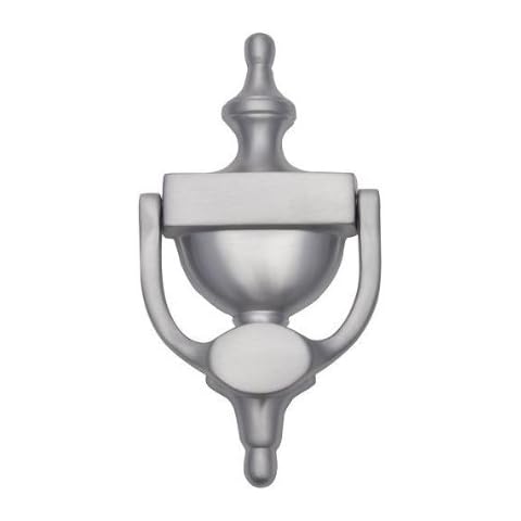 Small Urn Knocker - Satin Chrome Cover