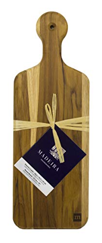 Madeira Bread Board, Teak Edge-Grain, 17" x 6"