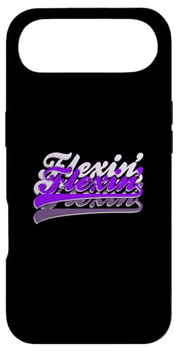 Purple Color Flexin'-X3 �p�[�v���O���t�B�b�N �X�}�z�P�[�X iPhone Air �p