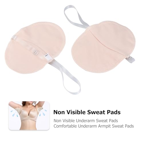 MILISTEN Achselpads Schweißpads Saugfähige Achsel Schweiß Pads gegen Schweißflecken und Geruch für Damen Frauen Unterarm Achselhöhlen Pads