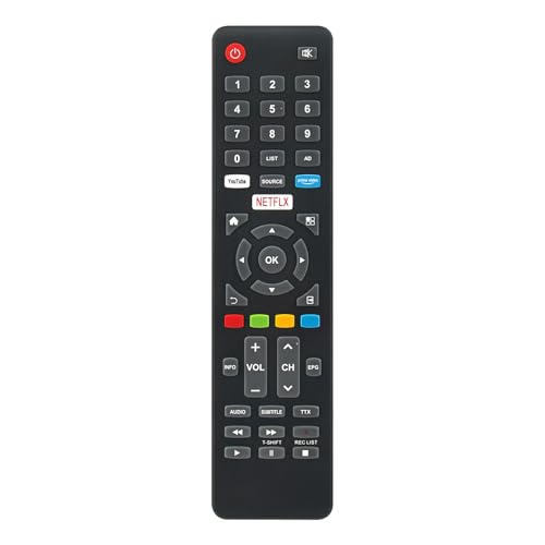 VINABTY Télécommande de Remplacement Compatible avec Blaupunkt TV RMC/CBU/0009N BS40F2012NEB BS42F2242NEB BS43U3012OEB BS49U3122OEB BKS43U3012O00EB74N...