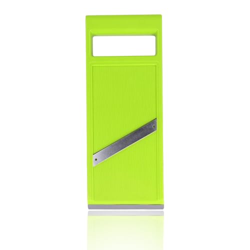 FLEXMAN Máquina para Hacer Patatas Fritas, 4.25 X 10.8in Cortador de Patatas, Cortador Profesional de Virutas, Cortador de Patatas Fritas de Acero Inoxidable para Como Patatas, Zanahorias, Cebollas