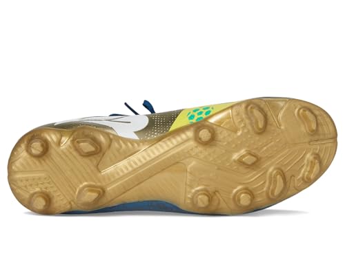 PUMA - - Junioren Future 7 Match Bna Fg/Ag Schuhe, Kolorit Sailing Blue/Marine Blue/Pelé Yellow/Grass, GröÃŸe: 33 EU