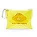 Sanrio 147141 Mini Clear Case, Pompompurin, Functional Case, Pudding, 3.1 x 3.9 x 0.6 inches (8 x 10 x 1.5 cm), Character