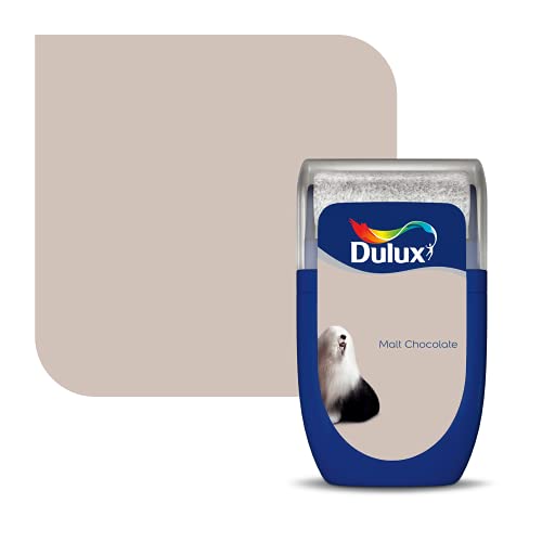 Dulux Walls & Ceilings Tester Paint Malt Chocolate 30 ml