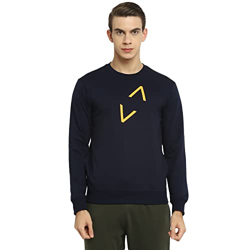 Image of YUUKI-Mens Poly PT RN Sweat-Sports Blue