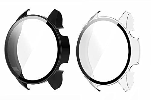 SHEAWA Xiaomi Mi WatchpP[X Jo[ 2Zbg PC+KX tBt 9Hdx یP[X یJo[ ϏՌ Sʕی ANZT[ (ubN+)