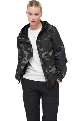Brandit Women Summer Frontzip Windbrea, Farbe: darkcamo, Größe: M