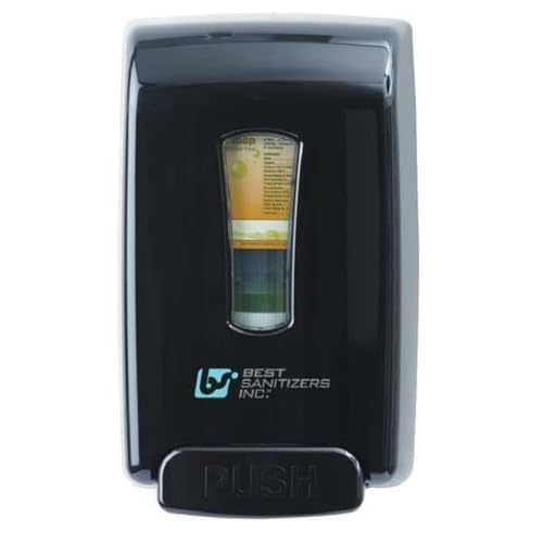 Image of Best Sanitizers MD10030B VersaClenz Manual Hand Hygiene Dispenser, Black