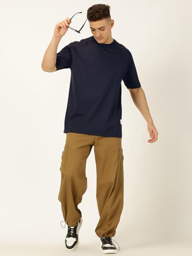 Image of Thomas Scott Men's | Graphic | Half Sleeve | Oversized Fit | 100% Cotton | Crew Collar | Casual Tshirt